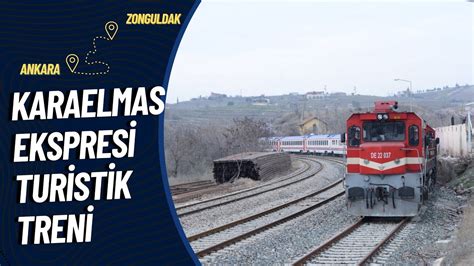 Turistik Karaelmas Treni Zonguldaka geliyor